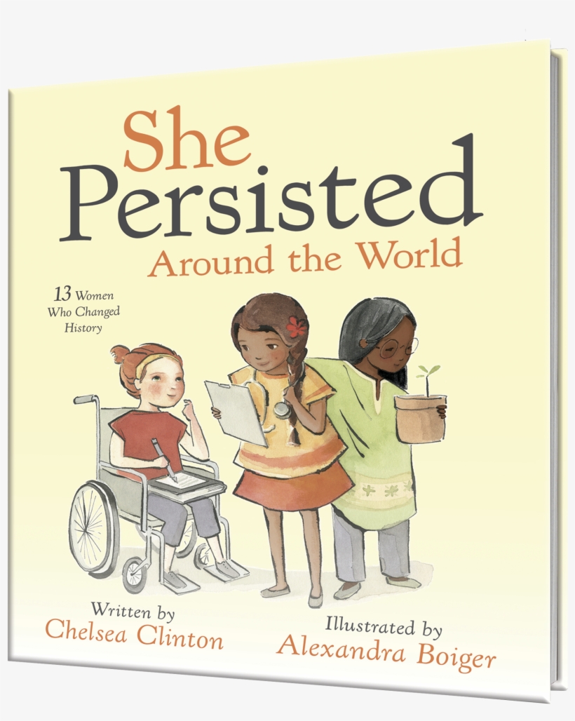 About She Persisted Around The World - She Persisted Book, transparent png #7907582