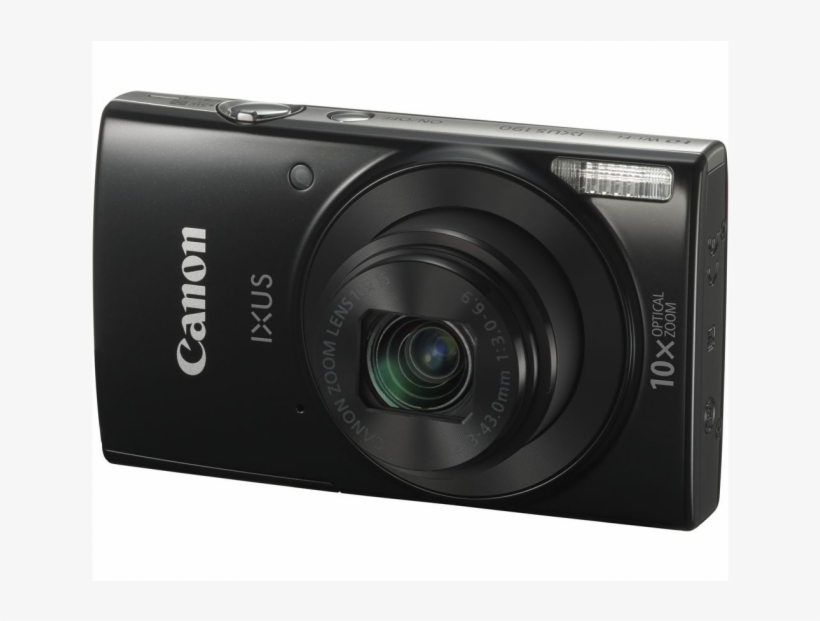 Canon Ixus 190 Compact Camera - Sony Camera Auto Focus, transparent png #7907836