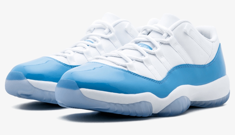 Last Released In April 2001, Air Jordan 11 Low “unc” - Aj 11 Unc, transparent png #7908058