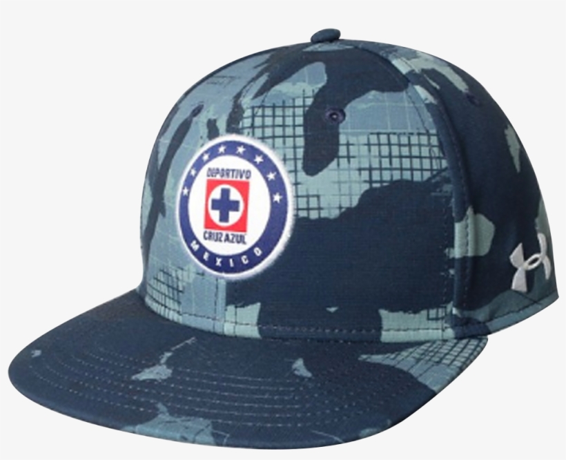 Gorra Under Armour Cruz Azul Camuflaje Azul - Cruz Azul, transparent png #7908192