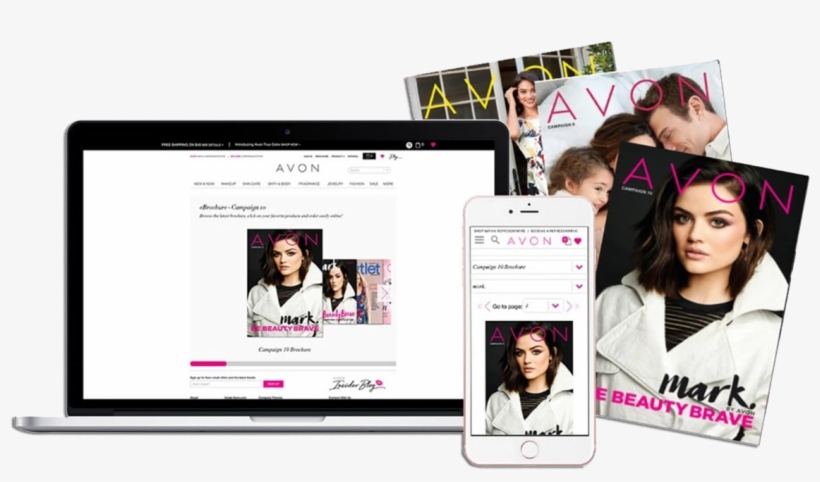 How To Order Avon Brochures - Website, transparent png #7908881