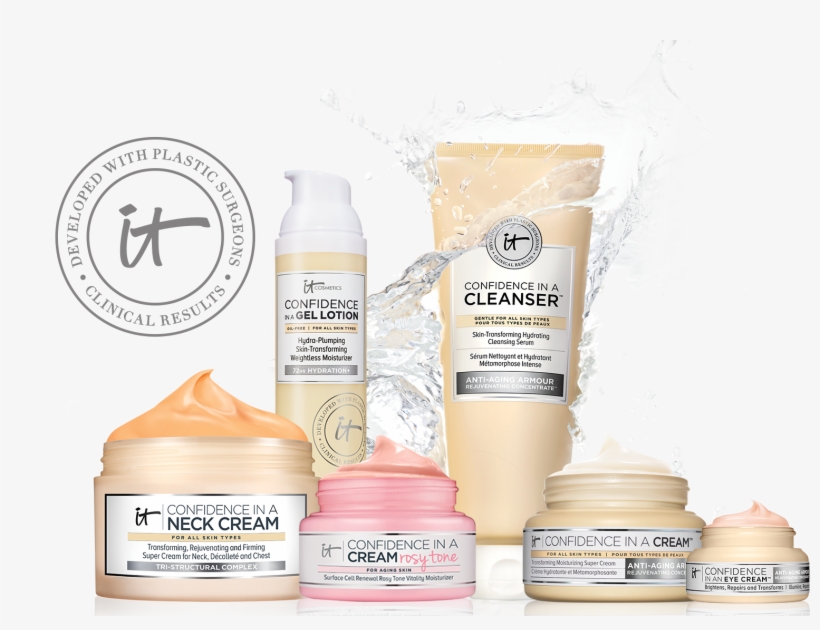 It Cosmetics Anti-aging Confidence Skincare Products - Cosmetics, transparent png #7909092