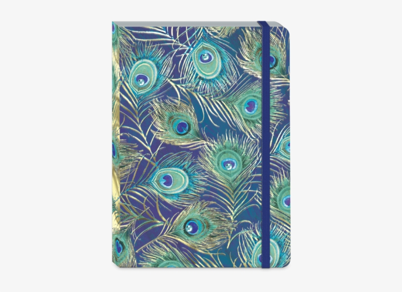 Peacock Feathers Soft Cover Journal - Mobile Phone, transparent png #7909213