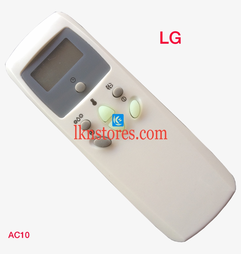 Lg Ac Air Condition Remote Compatible Ac10 - Electronics, transparent png #7909348