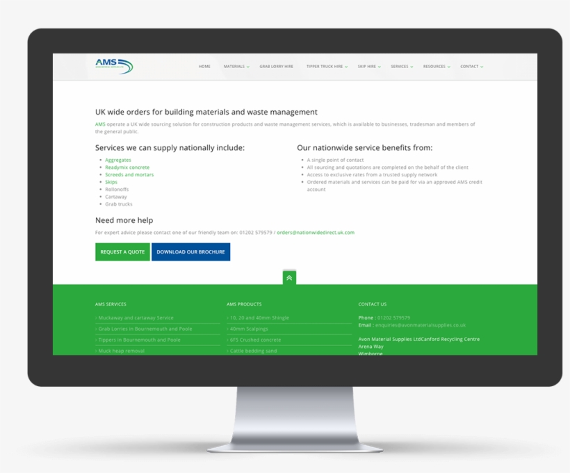 Avon Material Supplies Service Page Design - Computer Monitor, transparent png #7909385
