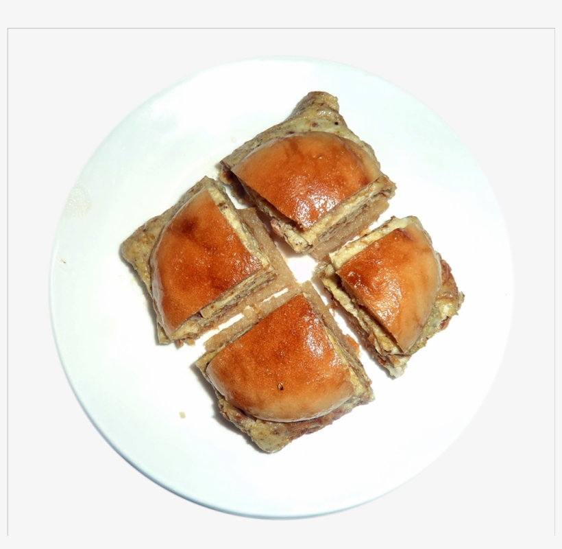 Butter Omelette - Hot Cross Bun, transparent png #7909816