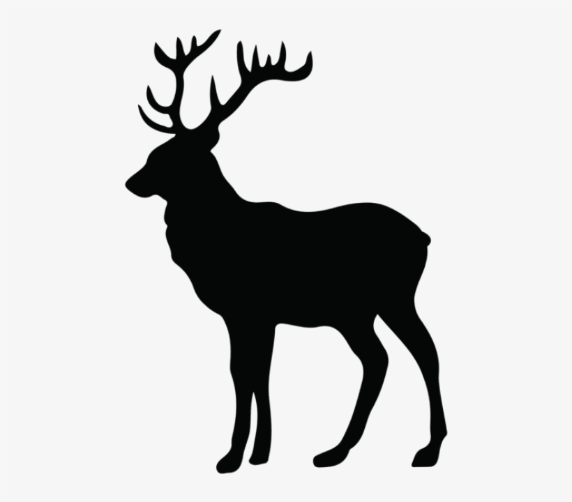 Free Png Stag Silhouette Png - Deer Silhouette Clipart, transparent png #7911937
