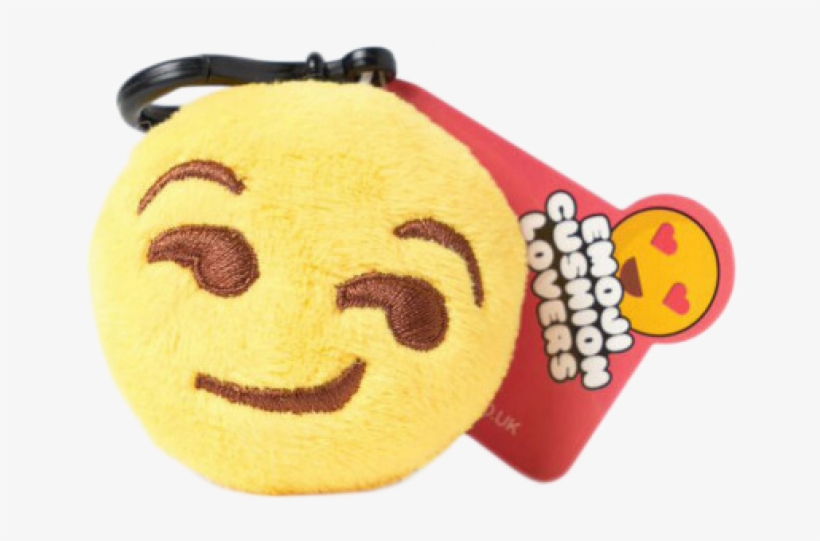 Emoji Keyring - Smirk - Smiley, transparent png #7911960