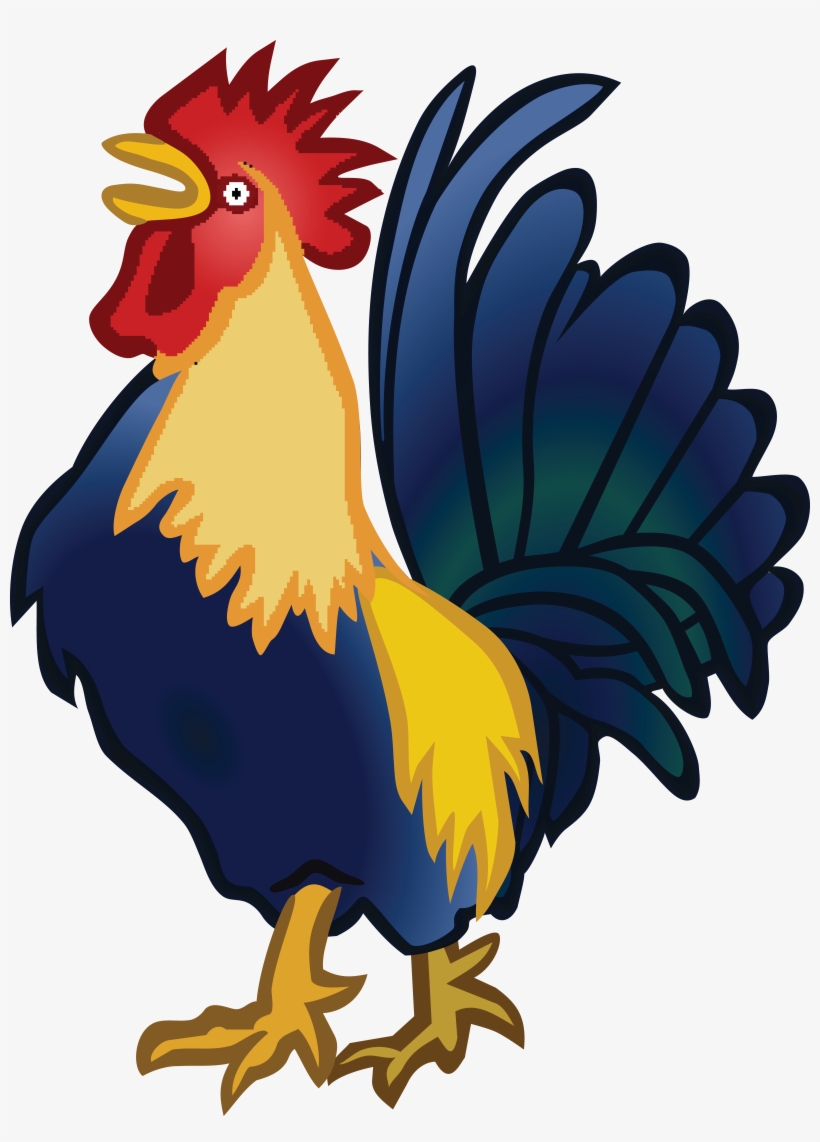 Free Clipart Of A Rooster - Clipart Of A Rooster, transparent png #7912187
