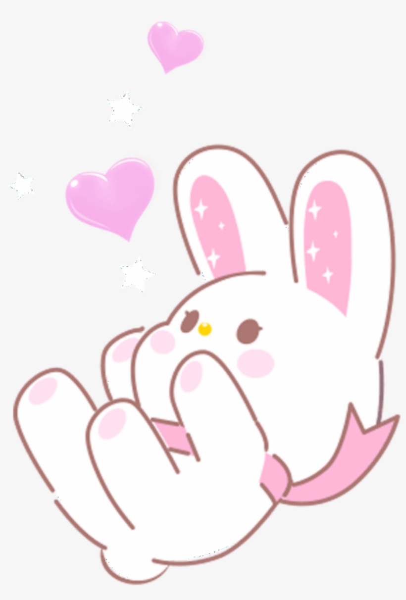 Bunny Sticker Months Ago Freetoedit Bunny Cute Soft - Cartoon, transparent png #7912291