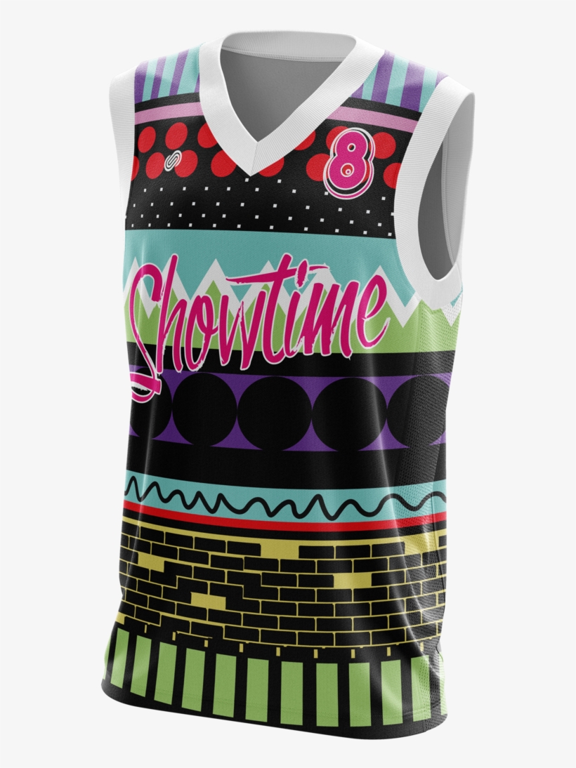 Showtime Basketball Jersey - Sweater Vest, transparent png #7912499