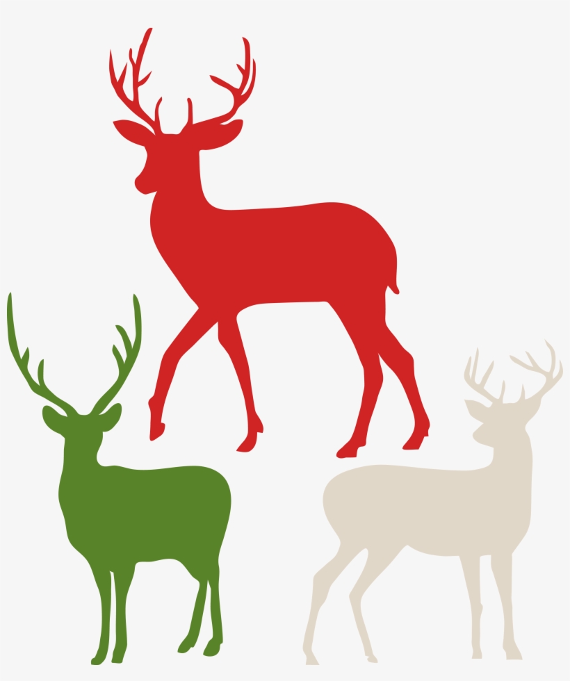 Reindeer Silhouette, Motifs, Cricut Ideas, Silhouettes, - Reindeer Svg Free, transparent png #7912659