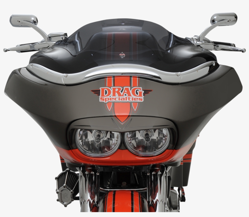 Details About Klock Werks Dark Smoke 8" Flare Windshield, transparent png #7913109