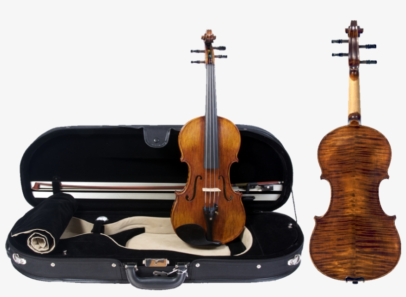 Milano Violin Outfit - Carlo Bisiach Violin, transparent png #7913219