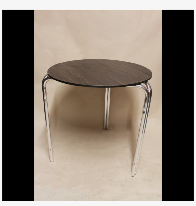 0009028 Wood Top Metal Legs Bar Table X1 - Coffee Table, transparent png #7914011