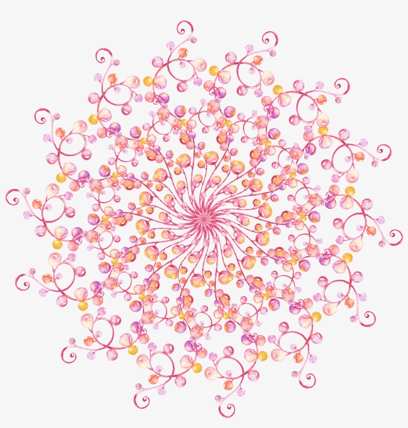 Sencillo Elegante Lujoso Acuarela Png Y Psd - Motif, transparent png #7914988