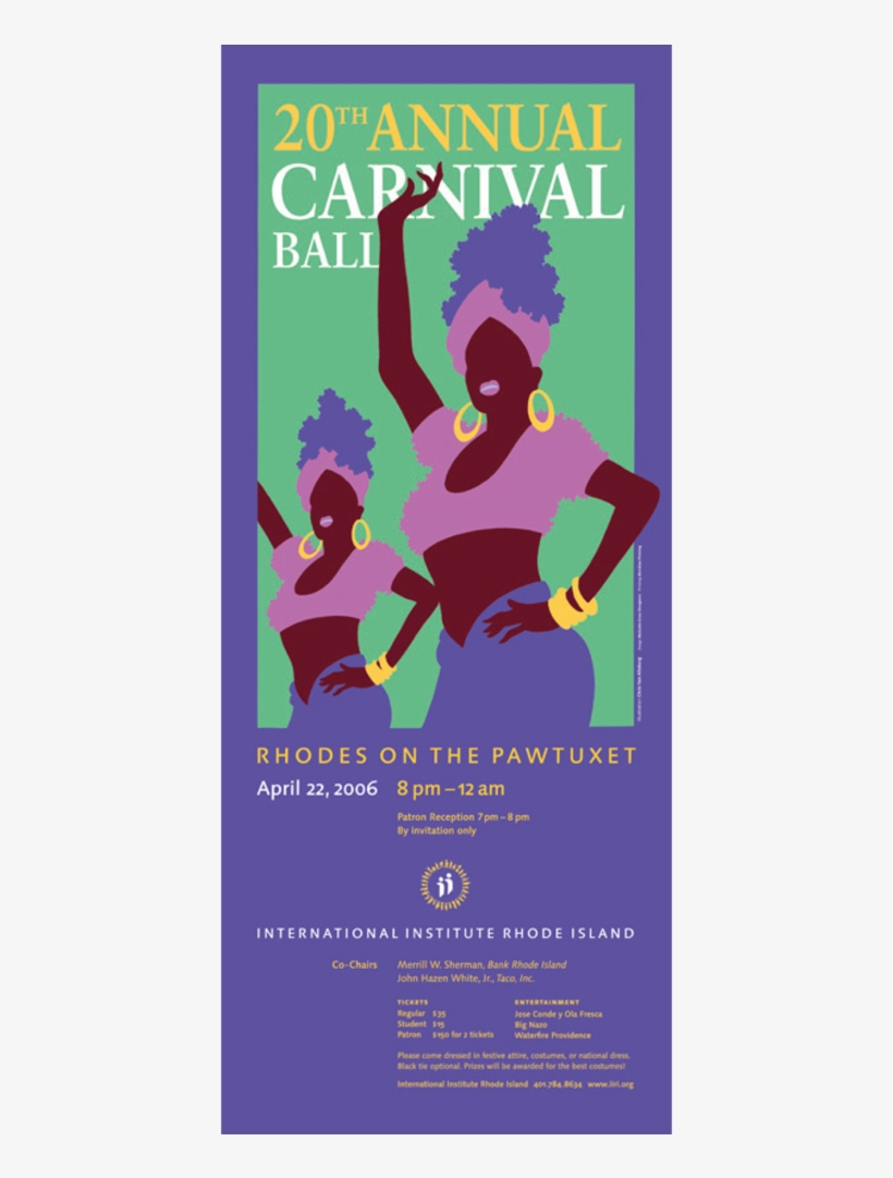 Carnivalball2006 - Poster, transparent png #7915097