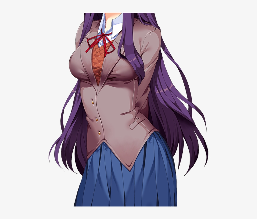 Ypose1 - Doki Doki Literature Club Yuri, transparent png #7915138