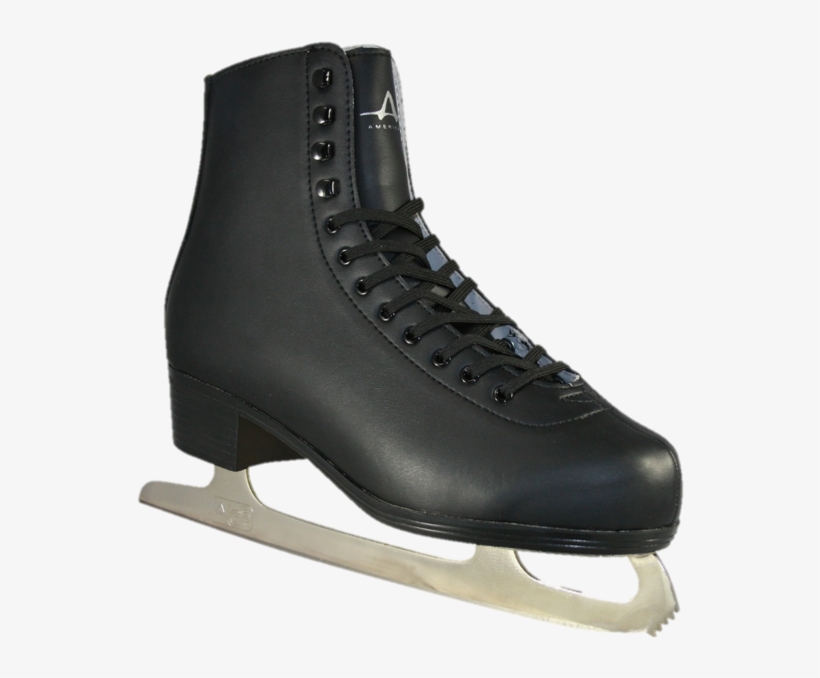 4fe944 - Figure Skate Black Boots, transparent png #7915362