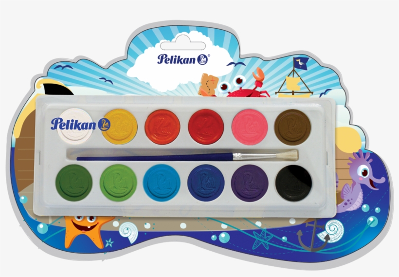 Acuarela Bus Escolar Pelikan - Watercolor Painting, transparent png #7915611