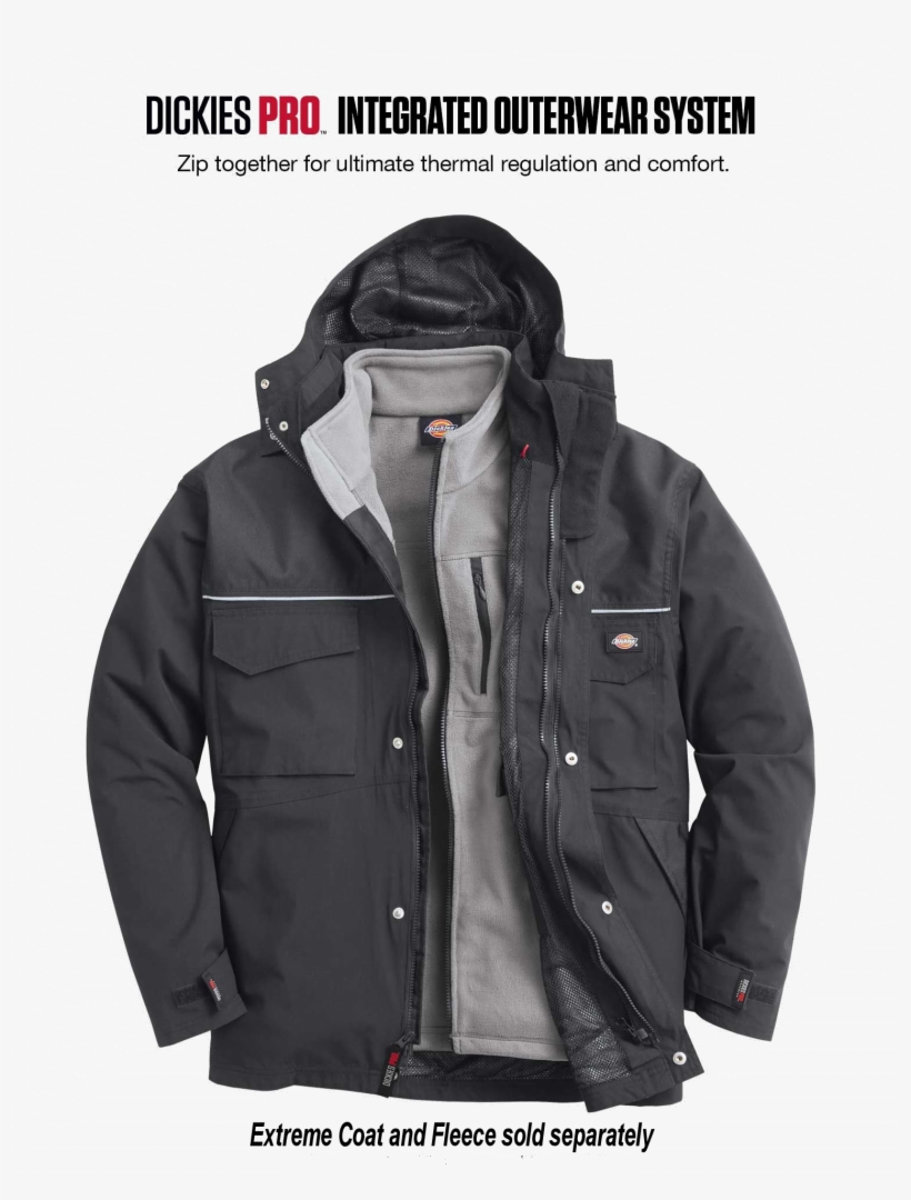 Integrated Outerwear System - Dickies Jasper Extreme Coat, transparent png #7916373