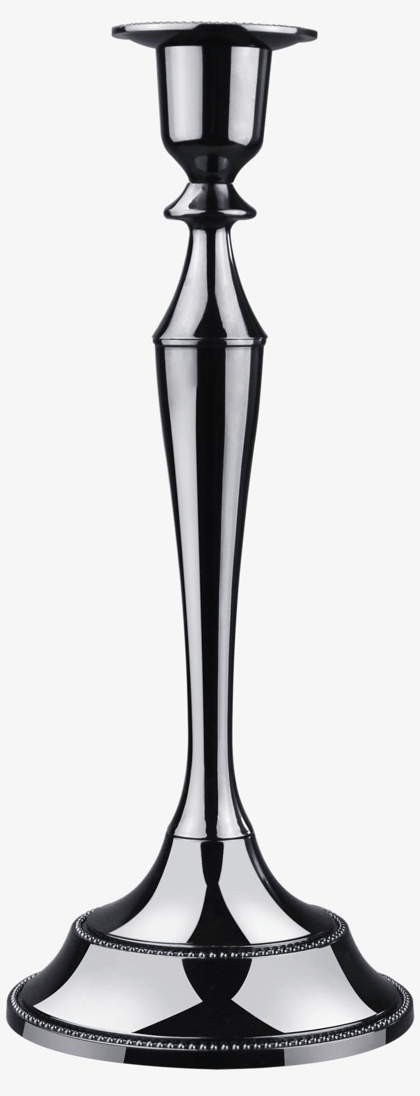 Modern Candle Holders Black Wood Candlestick - Long Candle Stand Png, transparent png #7916666