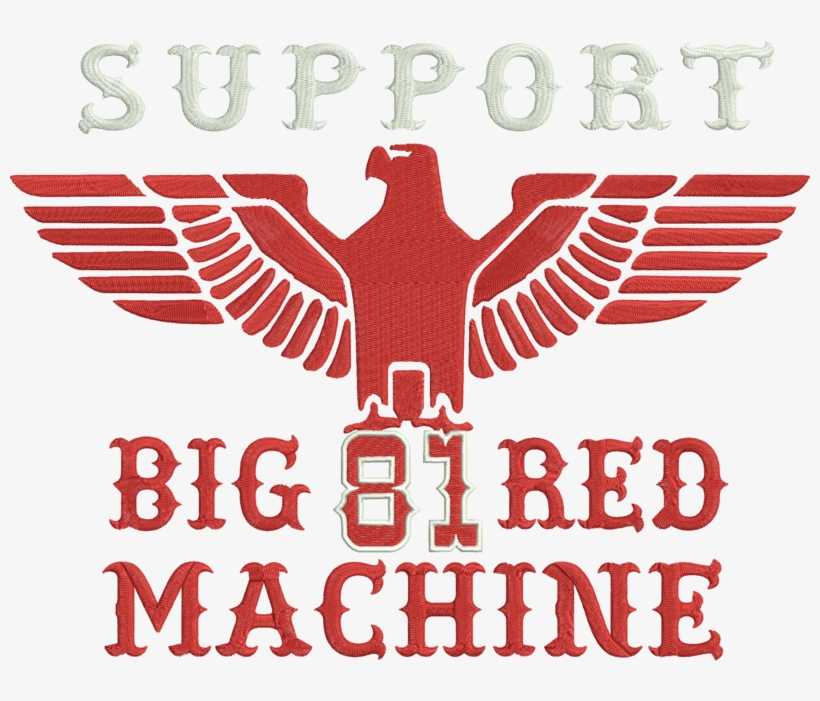 Big Red Machine - Nazi Eagle, transparent png #7916679