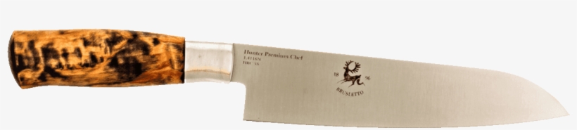 Home / Shop / Knives / Brusletto Hunter Premium Chef - Utility Knife, transparent png #7916745