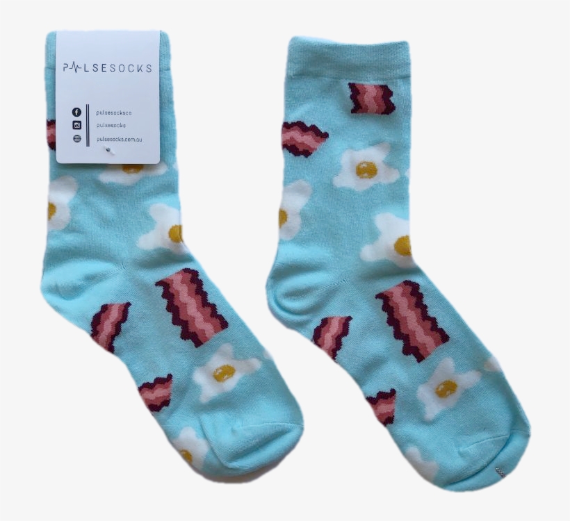 Baecon & Eggs - Sock, transparent png #7917479