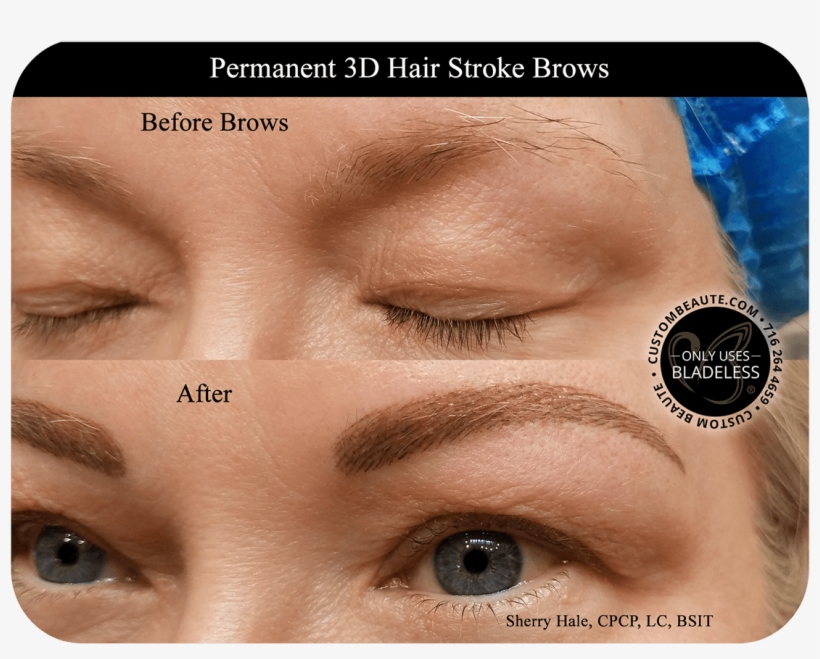 Custom Beaute Offers Permanent Eyebrows, Lips And Eyeliner - Ny Teeth Whitening Beauty Bar, transparent png #7917711