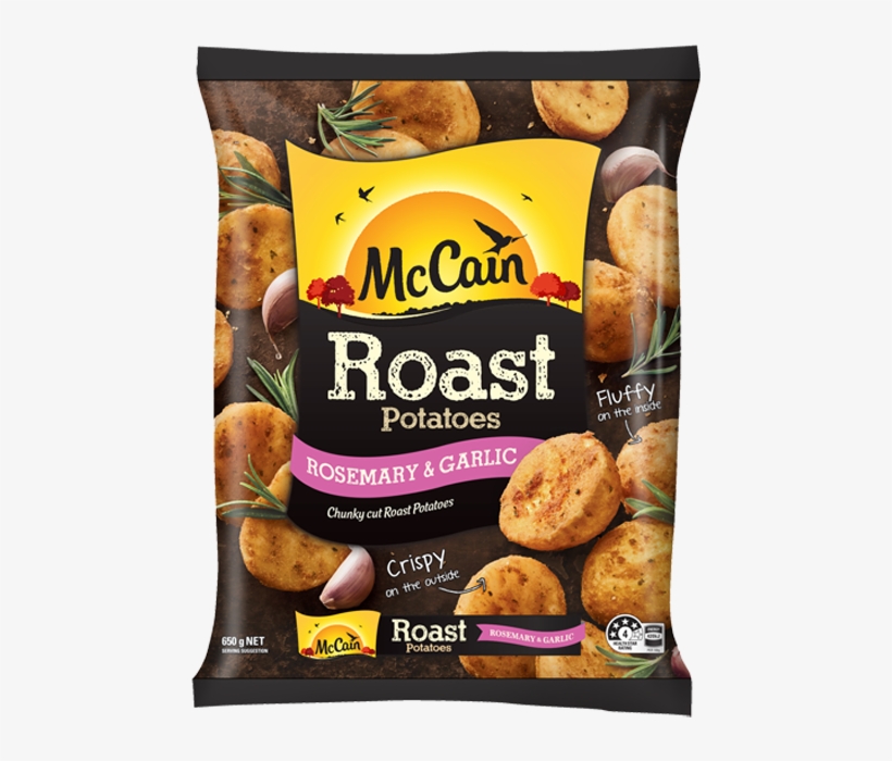 Roast Potatoes Rosemary & Garlic, transparent png #7918202