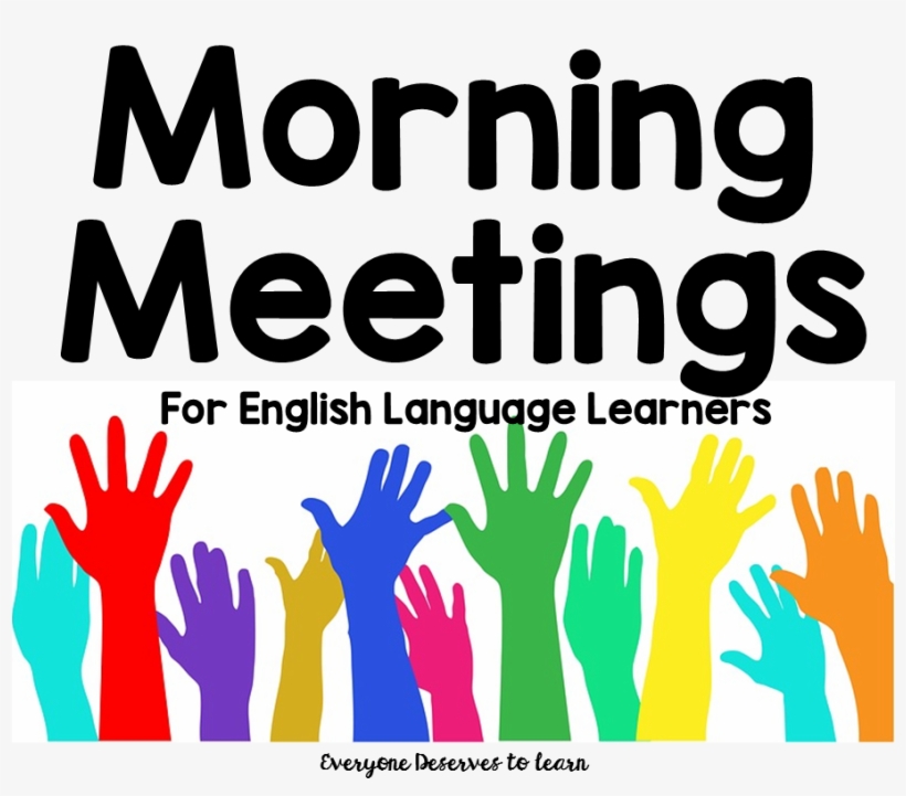 One Of My Morning Meeting Set-ups - Meeting In English, transparent png #7918284