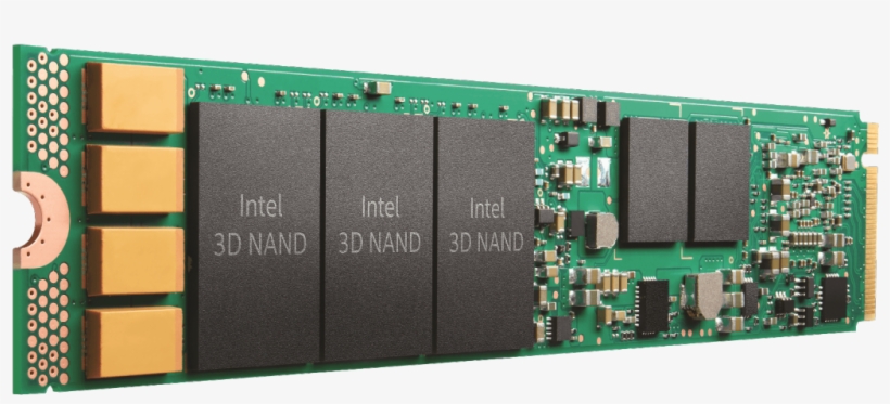 Intel® 3d Nand Ssd Generic M2 Angled - Intel Ssd Dc P4501, transparent png #7918714