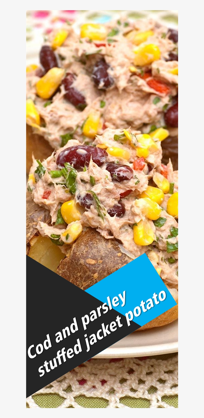 4 Large Baking Potatoes - Tuna Jacket Potato Fillings, transparent png #7918779