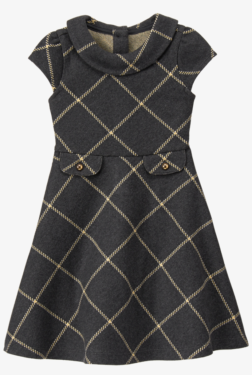 Prepped And Polished In Our Adorable Plaid Dress, transparent png #7918868