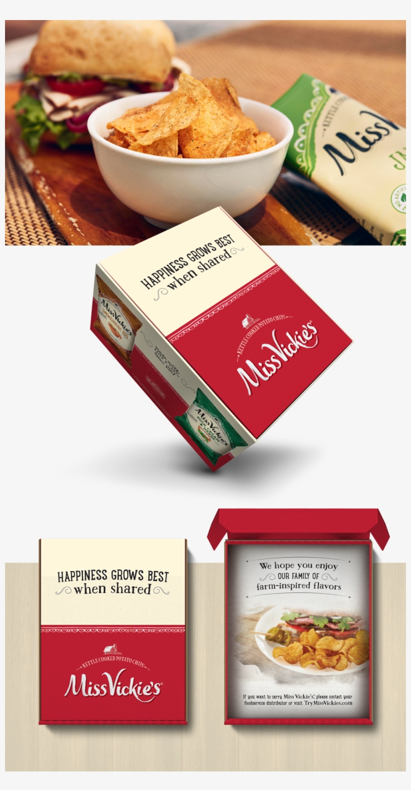 Miss Vickies Chip Bowl Shipper Box Group, transparent png #7918869