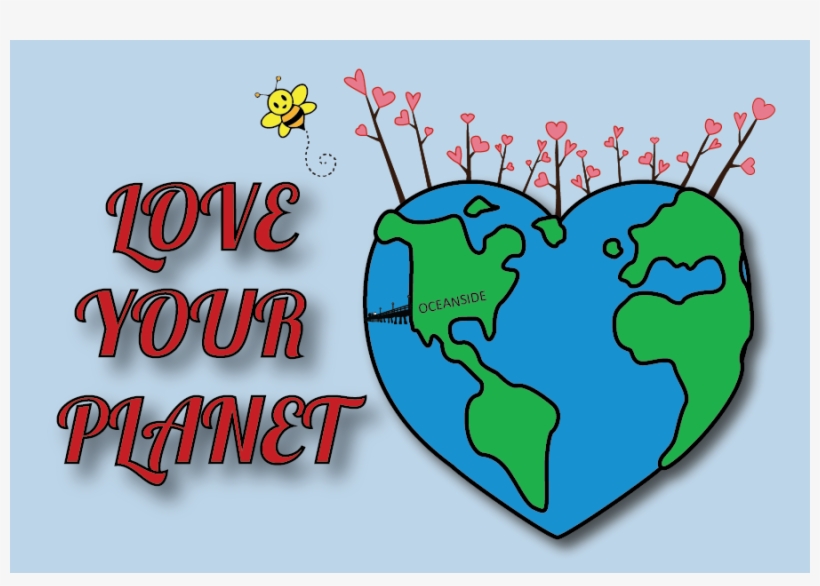 Oceanside Is Focused On Implementing Zero Waste Household - Love Your Planet, transparent png #7919659