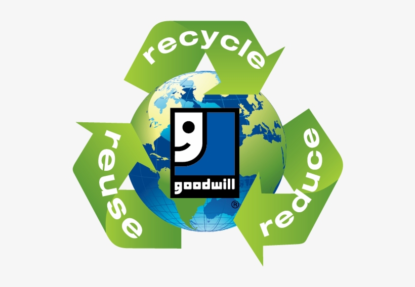 Goodwill Of Southern Nevada Reduce Reuse Recycle-01 - Tips For A Greener Life, transparent png #7919753