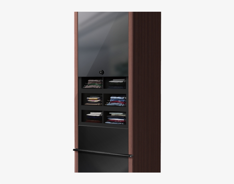 Clothes Appear Folded After Being Inserted Into A Tray - Cabinetry, transparent png #7919862