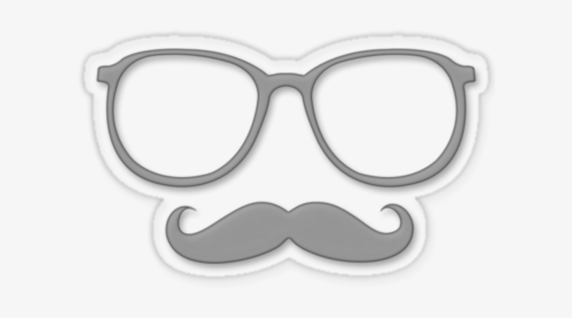 Glasses And Moustache Png - Printable Sunglasses Photo Props, transparent png #7920108