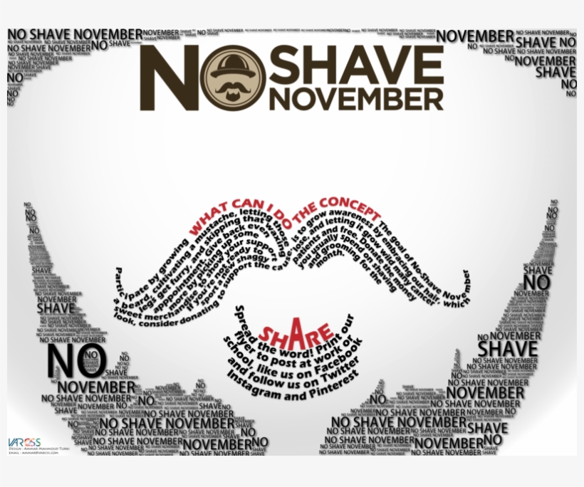 No Shave Novmber - No Shave November Status, transparent png #7921198