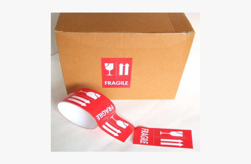 Caution ／ Warning Used Roll Stick Printed Adhesive - Box, transparent png #7921290