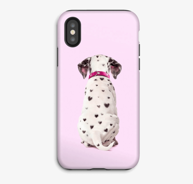 Dalmatian Love Case Iphone X Tough - Dalmatian Dog, transparent png #7921334