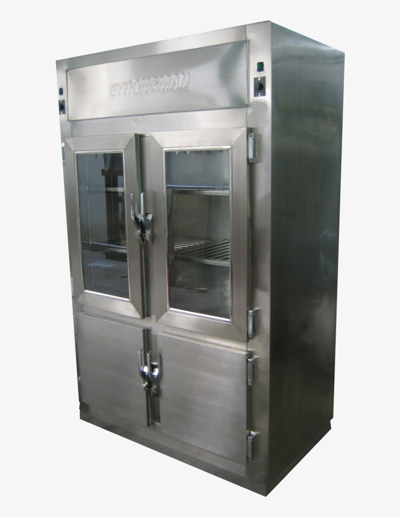 Refrigerator Stainless 4 Doors - Cupboard, transparent png #7921440