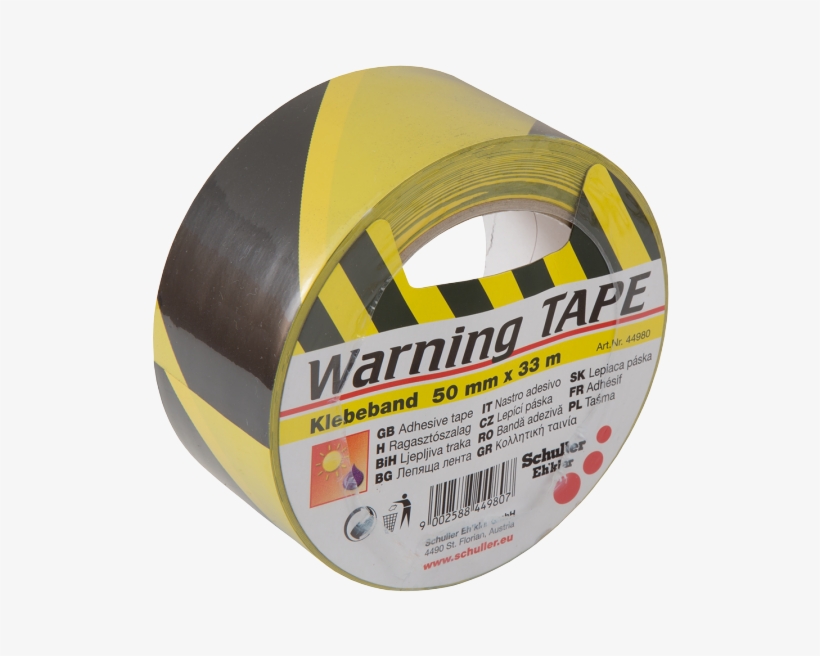 Warning-tape Gelb/schwarz Nr - Label, transparent png #7921444