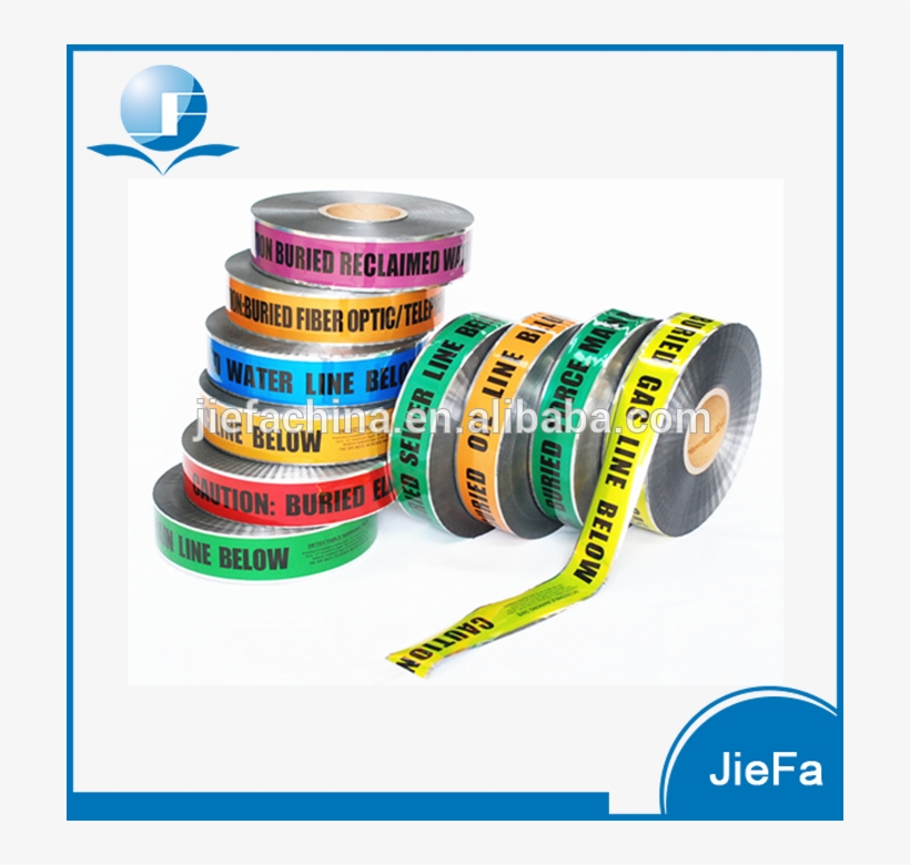 Aluminium Foil Detectable Underground Warning Tape - Artesanías Recicladas Para Navidad, transparent png #7921483