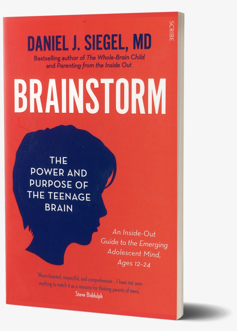 Brainstorm- The Power And Purpose Of The Teenage Brain - Book Cover, transparent png #7921486