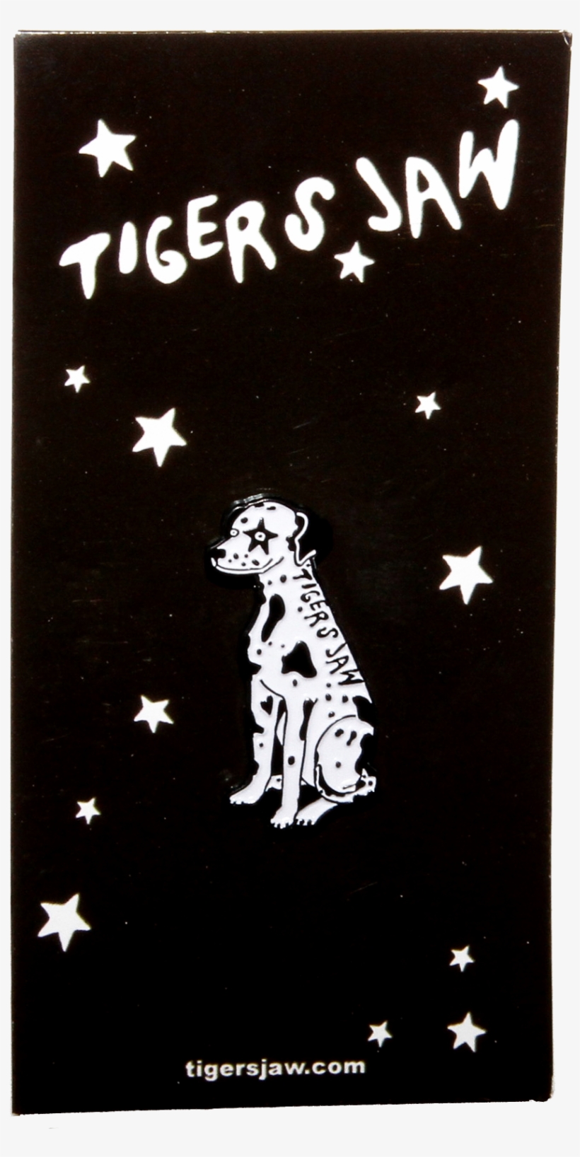 Image Of Dalmatian Enamel Pin - Moon And Stars Cartoon, transparent png #7921583