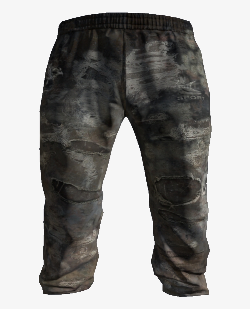 Black Tracksuit Pants Model, transparent png #7921619