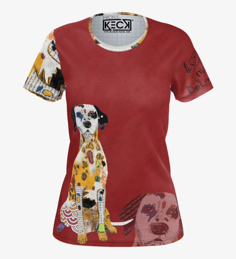 Dalmatian Tshirt For Women - Dalmation T Shirt Women, transparent png #7921670